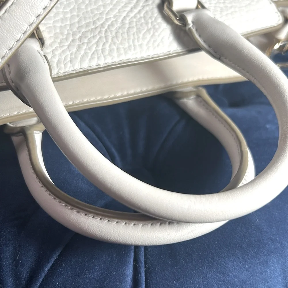 Coach Cream Leather Satchel, Shoulder bag